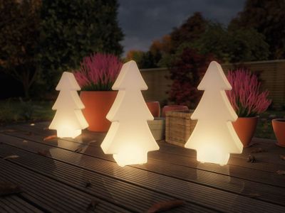Sapin lumineux extérieur LED Plug & Shine blanc IP67 260 lumens blanc chaud - PAULMANN