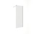 Paroi de douche à l'italienne 70x200 cm profilé chrome verre transparent 8 mm Signature - OCEA