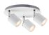 Plafonnier Tube GU10 LED Blanc chrome 3X10W PAULMANN