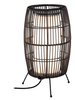 Lanterne lumineuse extérieur LED Link+Light noir IP44 70 lumens blanc chaud - PAULMANN