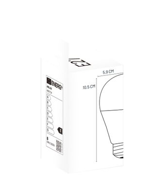 Ampoule LED SMD E27 8W = 720 lumens blanc chaud - ARLUX