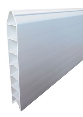 Lame multifonction PVC blanc L 2,40 m - 200 x 30 mm - MOREY