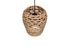 Suspension E27 Jean fibre naturelle 10W - CASALUM