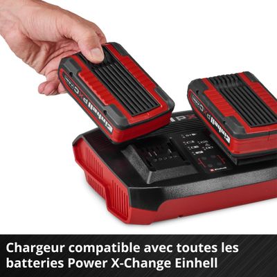 Twincharger rapide 18V - PXC 4A EINHELL