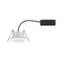 Spot LED encastrable salle de bain IP65 et BBC orientable whiteswitch Blanc - Calla PAULMANN