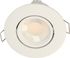Spot LED encastrable salle de bain IP65 et BBC orientable Blanc - Atlas ARLUX