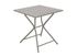 Table de jardin pliante GUERIDON aluminium crème 70 x 70 cm, Livraison à domicile incluse - PROLOISIRS