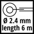 Bobine de fil pour coupe bordure EINHELL