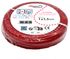 Fil électrique H07V-U 1,5 mm² rigide rouge 10 m - NEXANS