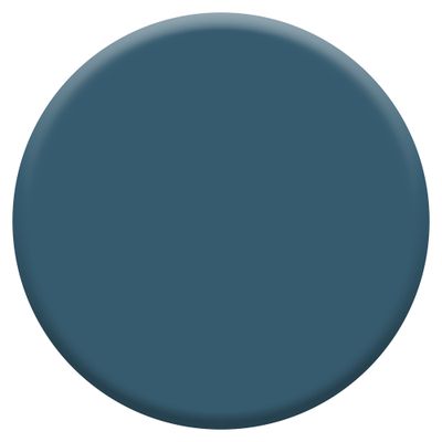 Peinture crème de couleur Bleu Paon satin 2,25L - DULUX VALENTINE