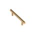 Poignée de meuble cylindrique inox laiton entraxe 96 mm par 4 REI