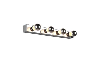Applique murale E27 Theatro chrome 4x10W - TRIO