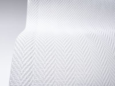 Toile de verre maille chevron éco de 150 g/m² de 1 x 25 m - LECO