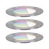 Spots encastrable extérieur LED RGBW multicolore compatible ZigBee IP65 3x3,6W 3x190 lumens 24V Kit de démarrage - Plug & Shine PAULMANN