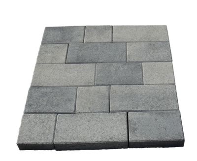 Pavage Maxi nuance 16,8 / 25,5 / 34 x 16,8 cm Gris Ep 6.3 cm- GGI