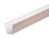 Gouttière moulurée aluminium beige rosé L. 4 m EDILIANS
