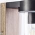 Applique extérieur E27 Cabar bois et noir IP44 40W - BRILLIANT