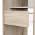 Kit de dressing effet chêne 183 X 144,2 x 50 cm + 1 tiroir CBA MEUBLES