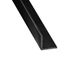 Cornière égale aluminium anodisé noir brossé 10 x 10 x 1,5 mm 2,50 m CQFD