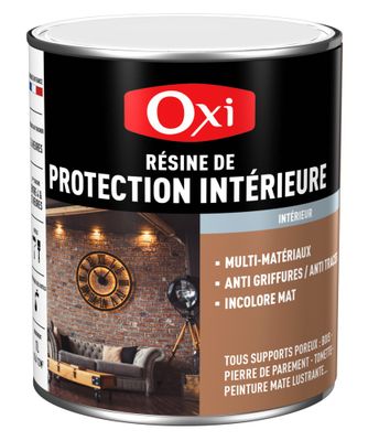 Résine de protection intérieure incolore mat 1L OXI