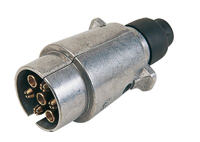 Prise en métal 12 V mâle 7 plots - ABTECH