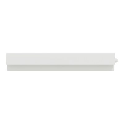 Plaque de finition centrale 1 poste Odace 2025 Architecte blanc craie - SCHNEIDER ELECTRIC