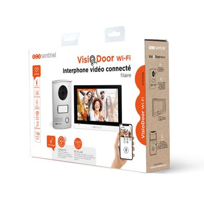 Visiophone connecté Wi-Fi VisioDoor - SCS SENTINEL
