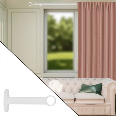 Support à oeil en métal diam 16mm Finition Blanc brillant - MOBOIS