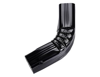 COUDE FRONTAL INTERIEUR ALU NOIR
