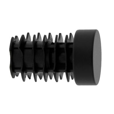Embout déco fermium en métal diam 20 mm Finition Noir mat - MOBOIS