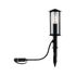 Borne extérieur à piquer E14 22cm Plug & Shine anthracite IP44 2W 160 lumens blanc chaud - PAULMANN