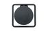 Patère Dot 1 tête diamètre 90 mm noir CIME