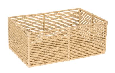 Corbeille de salle de bains beige Meria M - WENKO