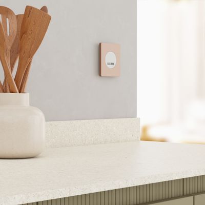 Plaque de finition 1 poste Odace 2025 Architecte effet cuivre - SCHNEIDER ELECTRIC