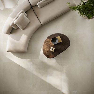 Carrelage de sol intérieur effet pierre TALCO ARIA TEINTE MASSE 80,2 x 80,2 cm rectifié paquet de 1,29 m² ERMES