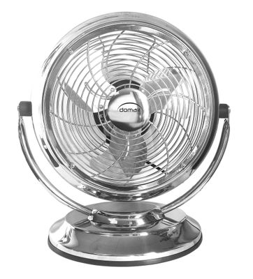Ventilateur de table métal chromé Ø 20 cm 25 W - DOMAIR