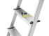 Escabeau 4 marches L40 aluminium - HAILO