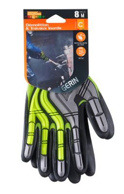 Gants de démolition pour travaux lourds Taille 9 GERIN