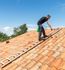 Echelle plate de toit 2 x 2,5 m Safety Roof en bois - HAILO
