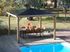 Abri de jardin pool house BLUETERM en bois traité sans paroi  12,31 m², Livraison à domicile incluse - HABRITA