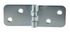 Charnière large dite de coulisse de lit acier zingué 60 x 20 mm CIME.