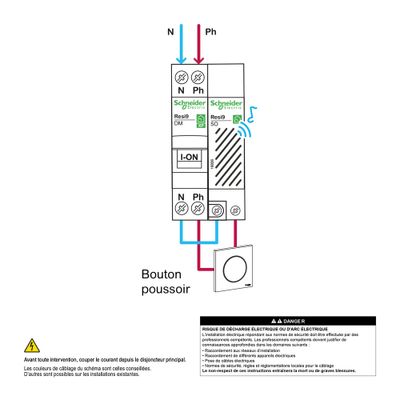 Sonnerie modulaire 230V 80dB peignable - Rési9 XP SCHNEIDER ELECTRIC