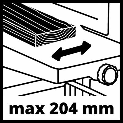 Raboteuse dégauchisseuse TC-SP 204/1 1500 W - EINHELL