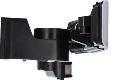 Projecteur extérieur solaire LED détecteur de mouvements + crépusculaire Drift 2 noir IP44 1500 lumens blanc neutre - ARLUX