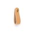 Poignée bouton cuir crème 128 mm REI