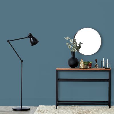 Peinture murs, boiseries et radiateurs bleu madura satin 2,5L RIPOLIN