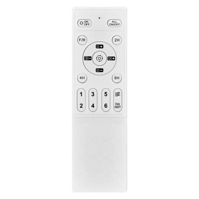 Ventilateur de plafond silencieux avec lumière LED + télécommande Blanc Ø49cm - OSRAM