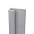 Profilé de finition alu argent pour panneaux muraux 255 cm - SCHULTE