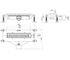 Caniveau de douche extra-plat So line 500 mm avec guide pentes intégrés WIRQUIN