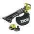 Aspirateur souffleur à batterie 18 V avec broyeur RY18BVXA-150 RYOBI